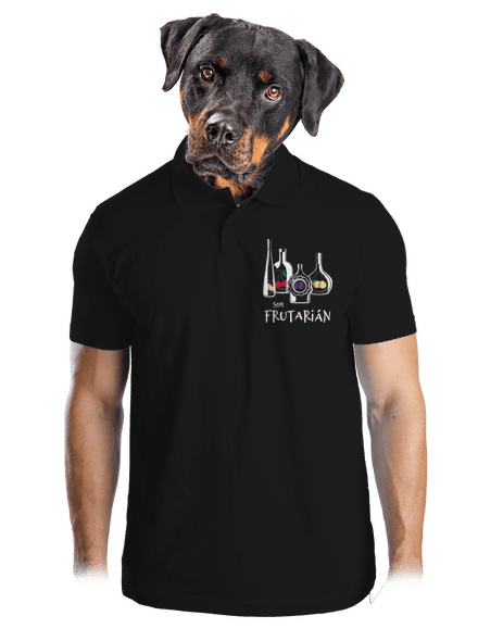 Frutarián pánska polokošeľa Black