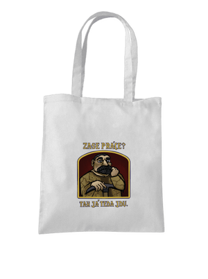 Zase práce? taška White