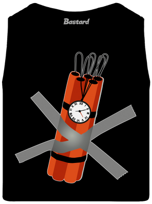 Dynamit pánske tielko Black