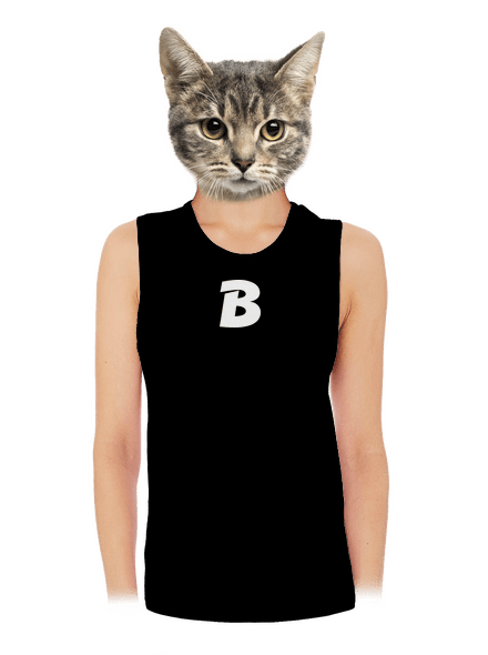 Bastard v ikone dámske tielko voľné Black