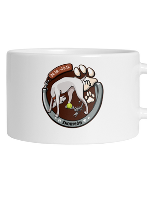 Psí horoskop: Škorpión hrnček makronka White