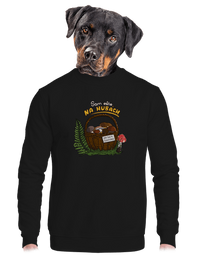 unisex mikina bez kapucne