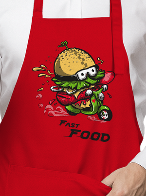 Fast Food zástera Red