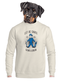 unisex mikina bez kapucne