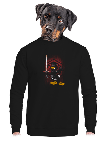 Kylo Duck unisex mikina bez kapucne Black