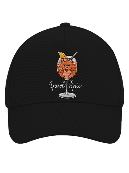 Aperol Špic šiltovka baseballka Black