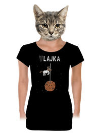 dámske tričko s lemom