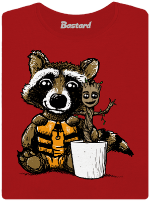 Strážcovia galaxie dámske tričko prémium Red Mal