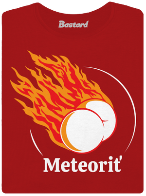 Meteoriť dámske tričko prémium Red Mal