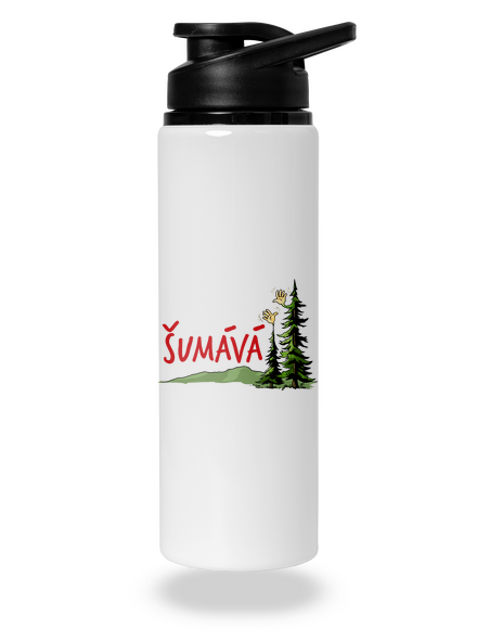 Šumává flaša na vodu White