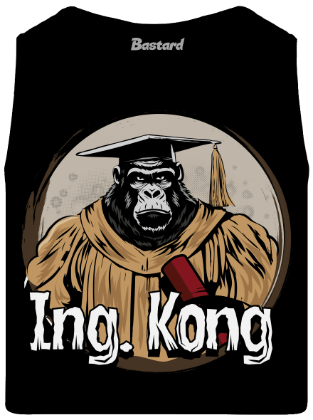 Ing. Kong pánske tielko Black