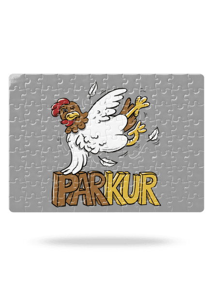 Parkur puzzle White