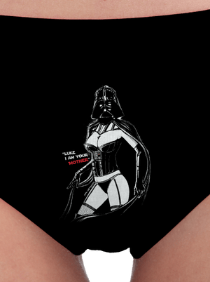 Mrs. Vader dámske nohavičky Black