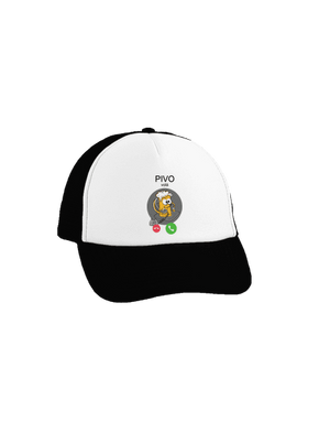 Pívo volá šiltovka Black cap