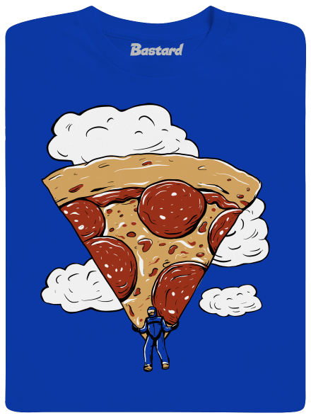 Pizzašutista pánske dlhý rukáv Royal Blue