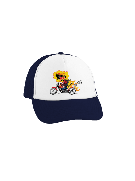 Pekelná jazda šiltovka truckerka French Navy cap