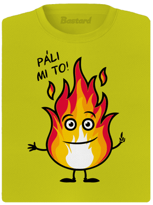 Páli mi to dámske športové tričko Neon Yellow