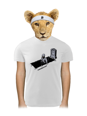 Hrobocop detské športové tričko White