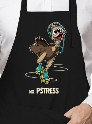 No pštress zástera Black