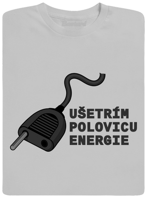 Ušetrím polovicu pánske tričko Pacific Grey