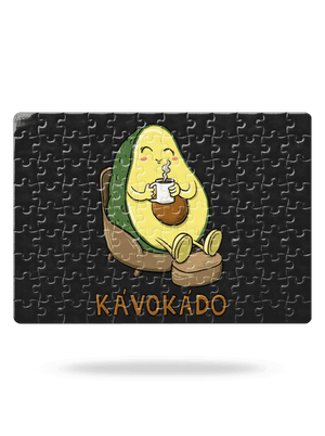 Kávokádo puzzle White