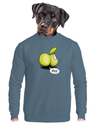 unisex mikina bez kapucne