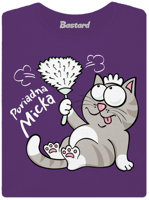 Macko a Micka dámske tričko prémium Purple