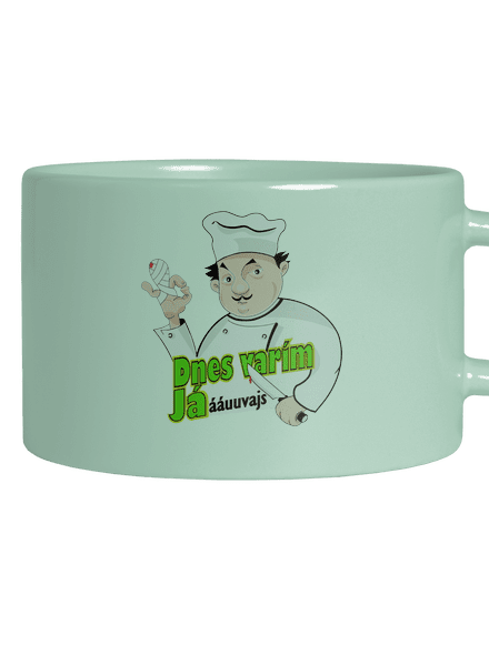 Dnes varím ja hrnček makronka Mint Macaron