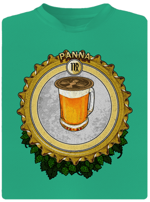 Pivný horoskop: Panna pánske športové tričko Mint Mal