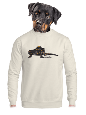 unisex mikina bez kapucne