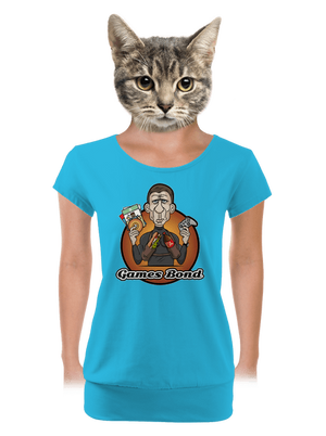 dámske tričko s lemom