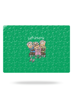 Zase drbeme puzzle White