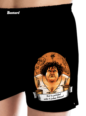 B14: Slunce seno jahody pánske trenky Black