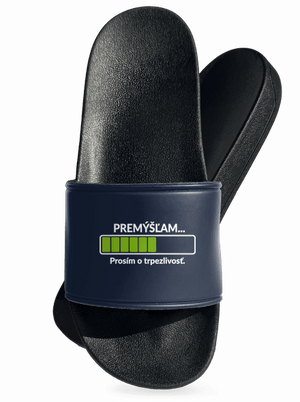 Premýšľam šľapky Navy