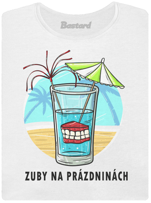 Zuby na prázdninách dámske tričko White