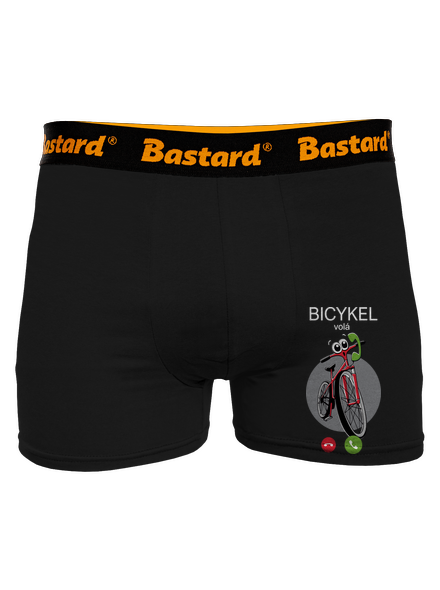 Bicykel volá boxerky Black