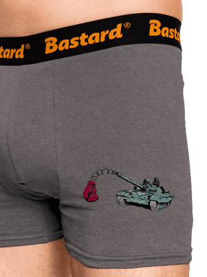 Tank boxerky Gray Melange