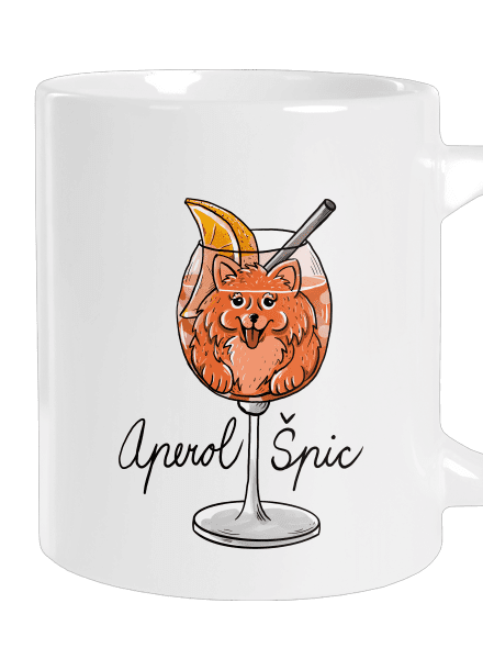 Aperol Špic veľký hrnček White