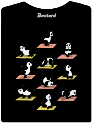 Pandia jóga dámske tričko prémium Black