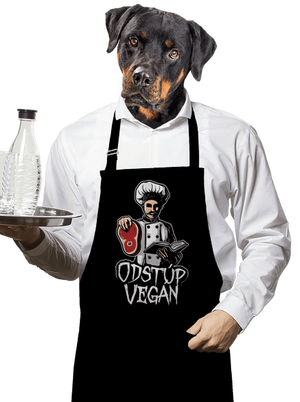 Odstup vegane zástera Black