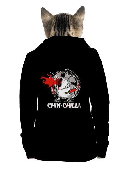 Chinchilli dámska mikina na zips Black