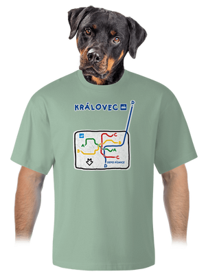 unisex tričko oversized