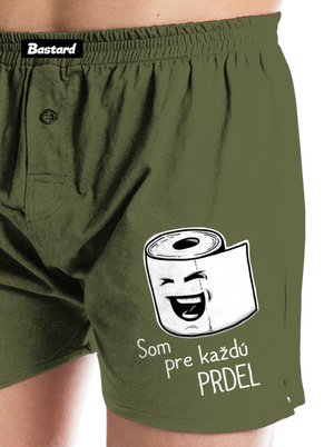 Prdel pánske trenky Khaki