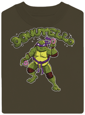 Donutello unisex mikina bez kapucne Urban Khaki