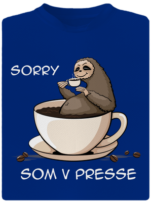 V presse pánske športové tričko Royal Blue Mal