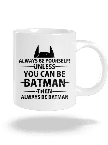 Batman veľký hrnček White