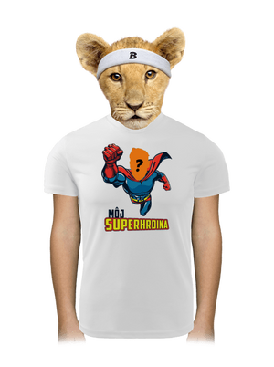 Môj superhrdina detské športové tričko White