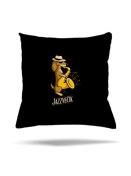 Jazzvečík vankúš Black