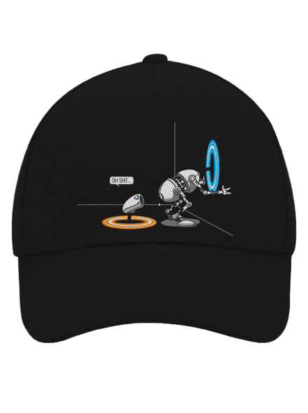 Portal šiltovka baseballka Black