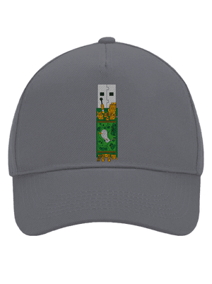 USB city šiltovka baseballka Graphite grey